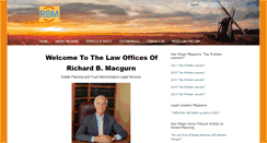 Desktop Screenshot of macgurnlaw.com