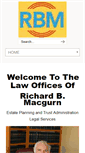 Mobile Screenshot of macgurnlaw.com